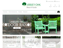 Tablet Screenshot of jerseyoak.com